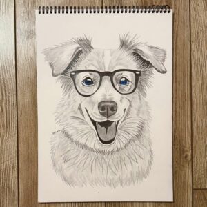 Blue-Eyed Cool Dog